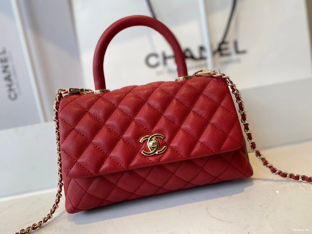 HANDLE WITH BAG CHANEL TOP FLAP 0813
